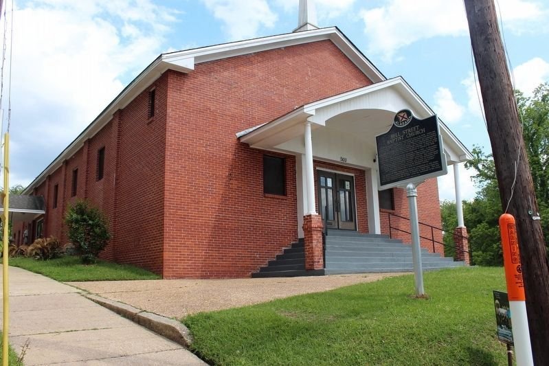 Bell Missionary Baptist Church and its historical marker